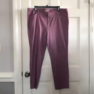 Old Navy 14 Pixie Pants Dusty Rose